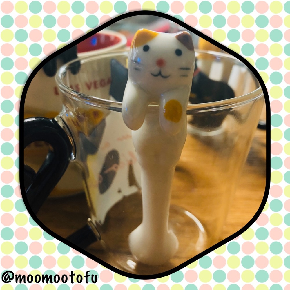 😻cute cat spoon